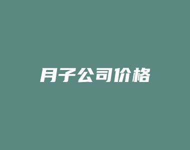 月子公司价格